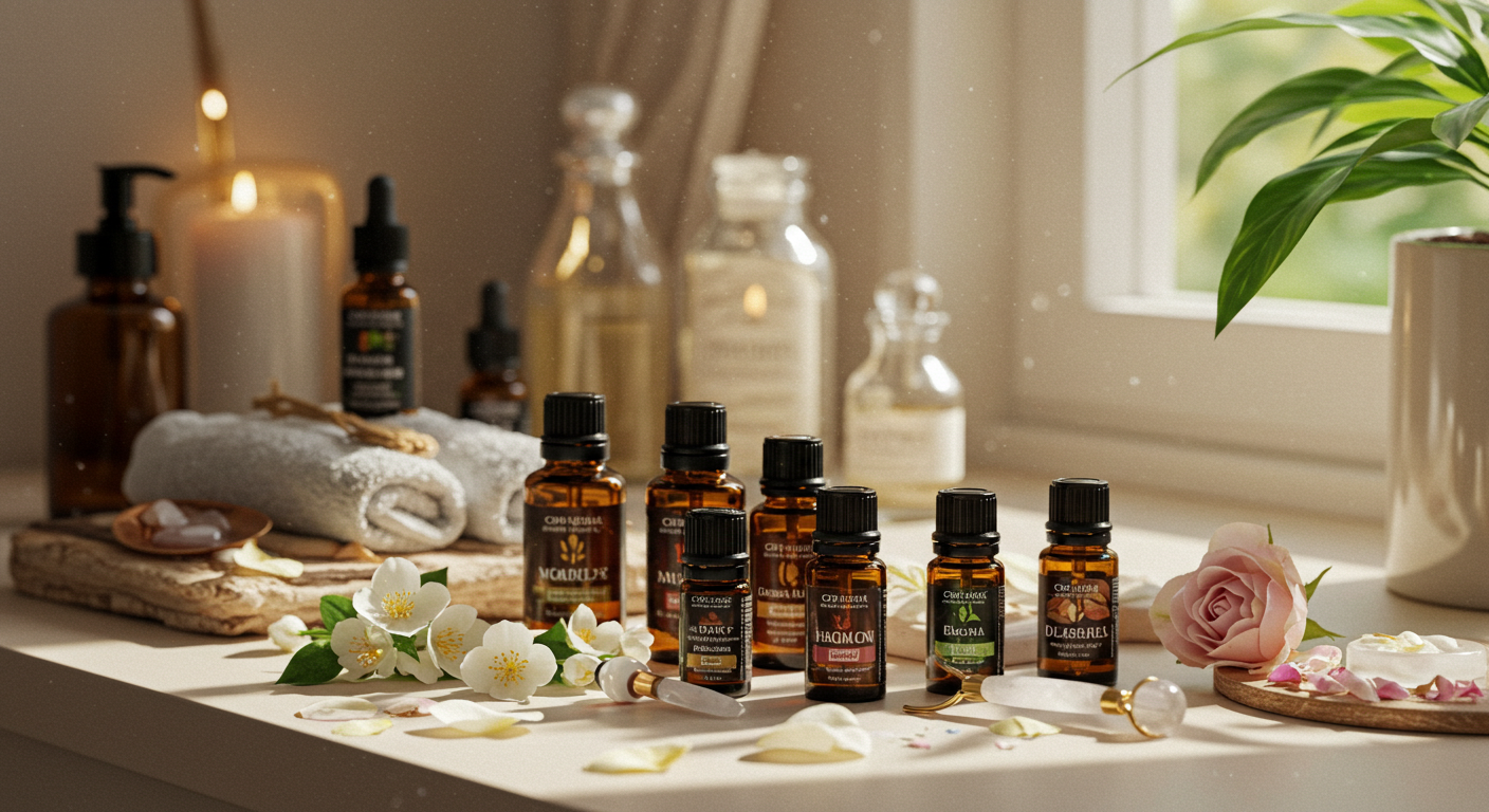 Aromathérapie et beauté : guide complet des huiles essentielles naturelles