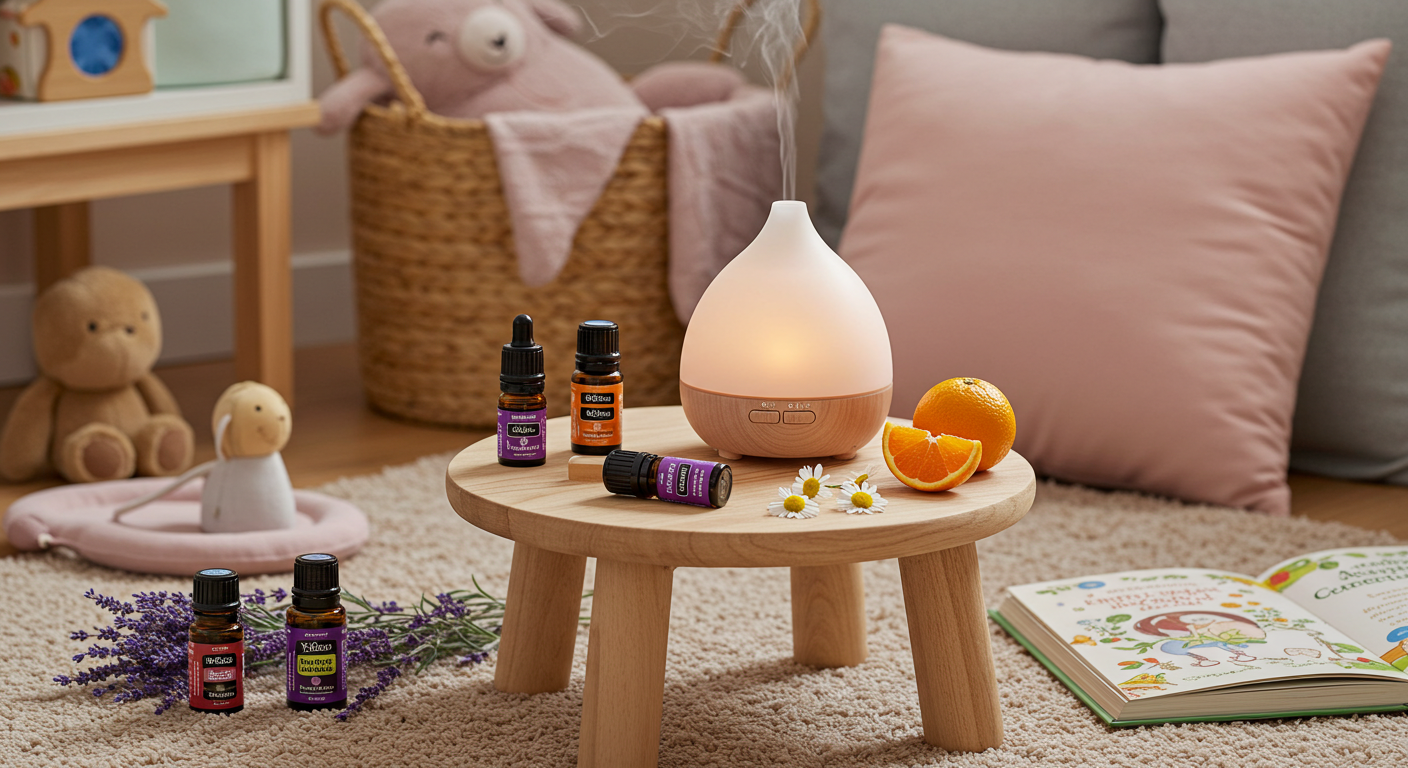 Aromathérapie pour enfants : guide complet des huiles essentielles sûres