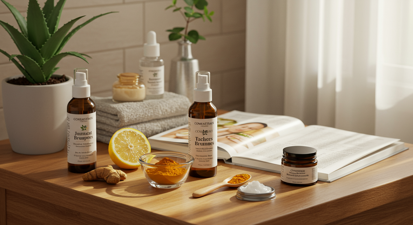 Comment enlever taches brunes visage : Solutions naturelles efficaces