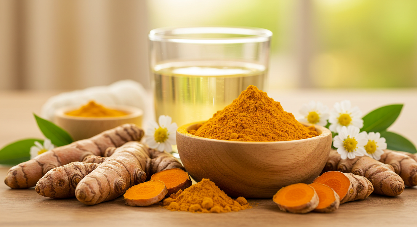Curcuma anti-inflammatoire : posologie quotidienne et bienfaits pour la peau