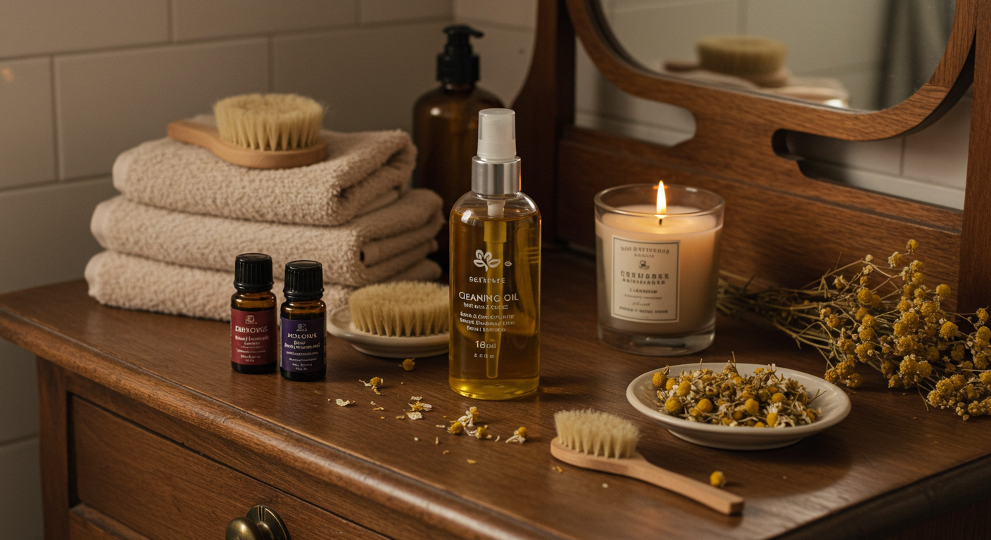Double nettoyage visage à l’huile pour peau mature le soir : guide complet