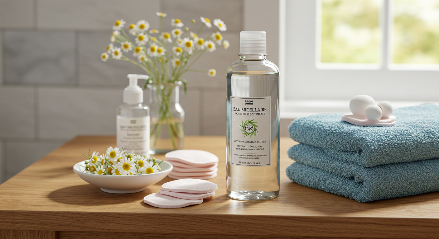 Eau micellaire pour peau sensible : choix et conseils essentiels