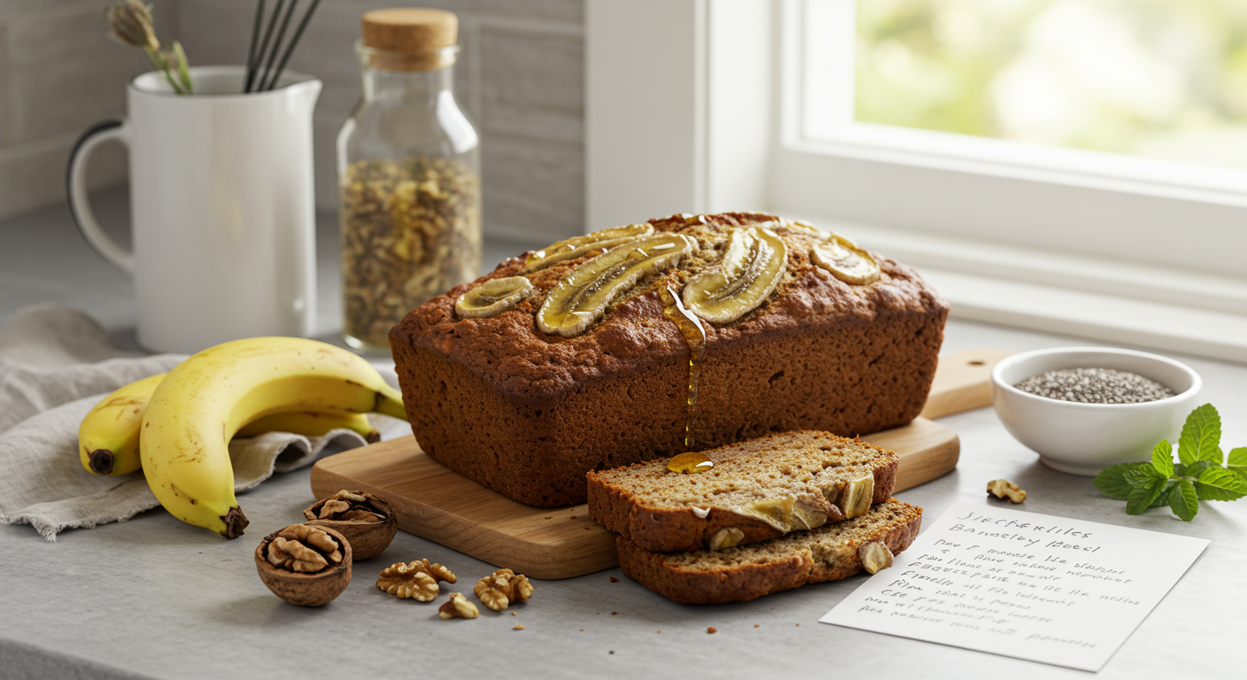 Recette banana bread healthy : Savourez un délice nutritif !