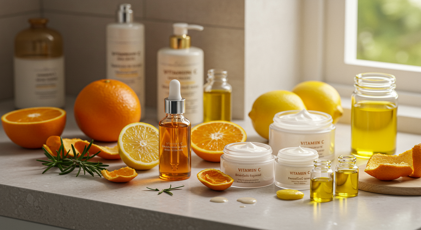 Vitamine C : Bienfaits pour la peau révélés et produits naturels